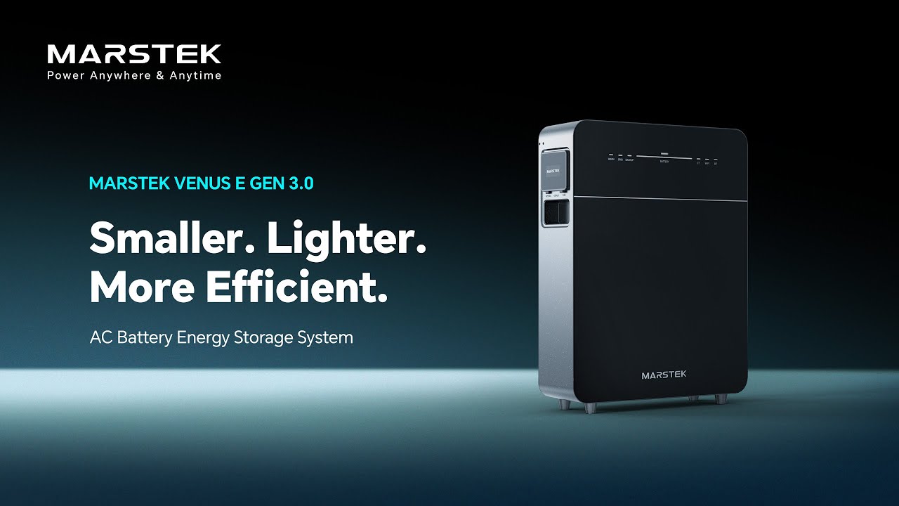 Meet the MARSTEK VENUS GEN 3.0 &mdash; 2.5kW 5.12kWh Plug-in AC Battery Energy Storage System