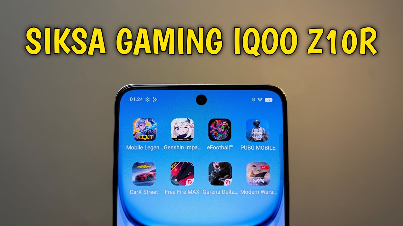 SIKSA DIMENSITY 7360! Gaming Test Iqoo Z10R - Tes FPS, Suhu & Baterai!