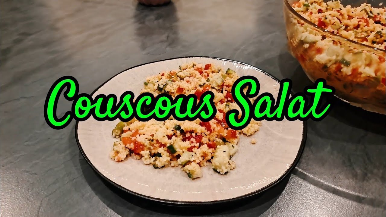 Couscous Salat ideale Beilage