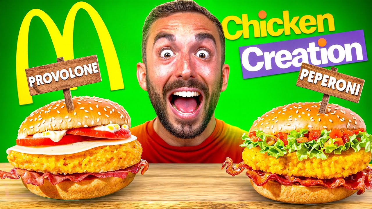 Provo i NUOVI PANINI di McDonald's!! - (Chicken Creations 2025) Top o Flop?!