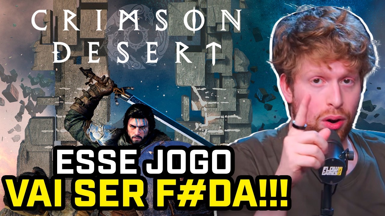 FLOW GAMES REAGE: TRAILER de LANÇAMENTO de CRIMSON DESERT! #FGN