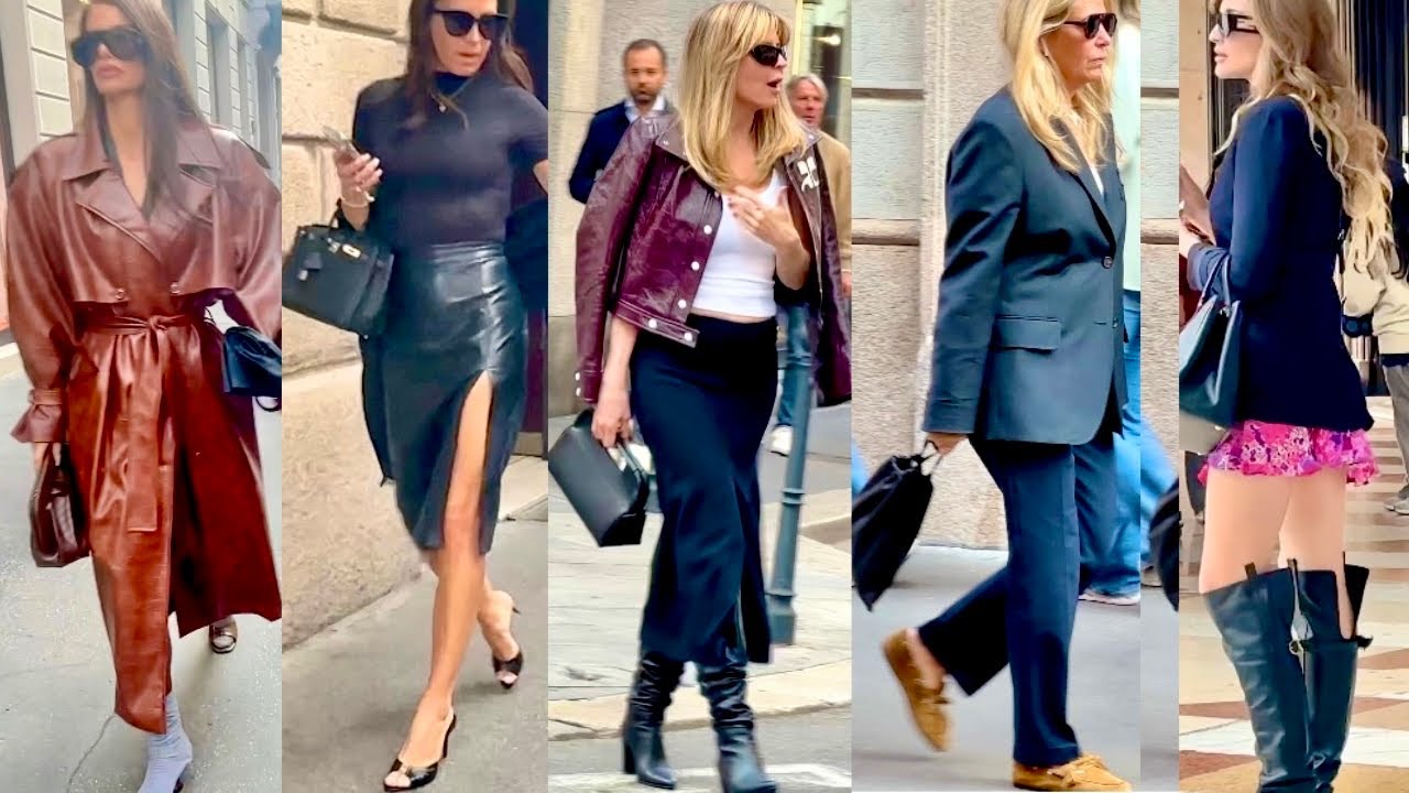 Women&rsquo;s Trending Fall Outfits 🍁2026 October Italian Street Fashion 🛍️Milan Shopping Walk #vogue 