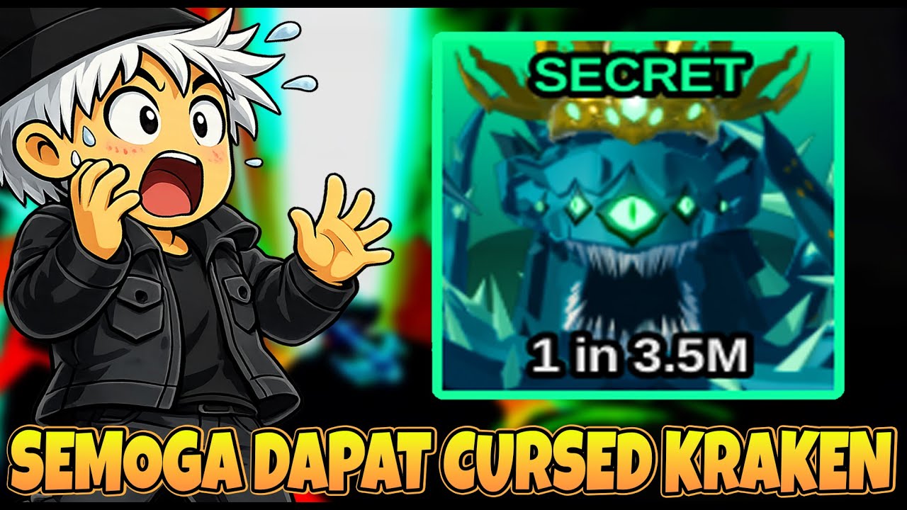 MABAR LUCK X8 SEMOGA DAPAT SECRET CURSED KRAKEN HARI INI DI FISH IT!