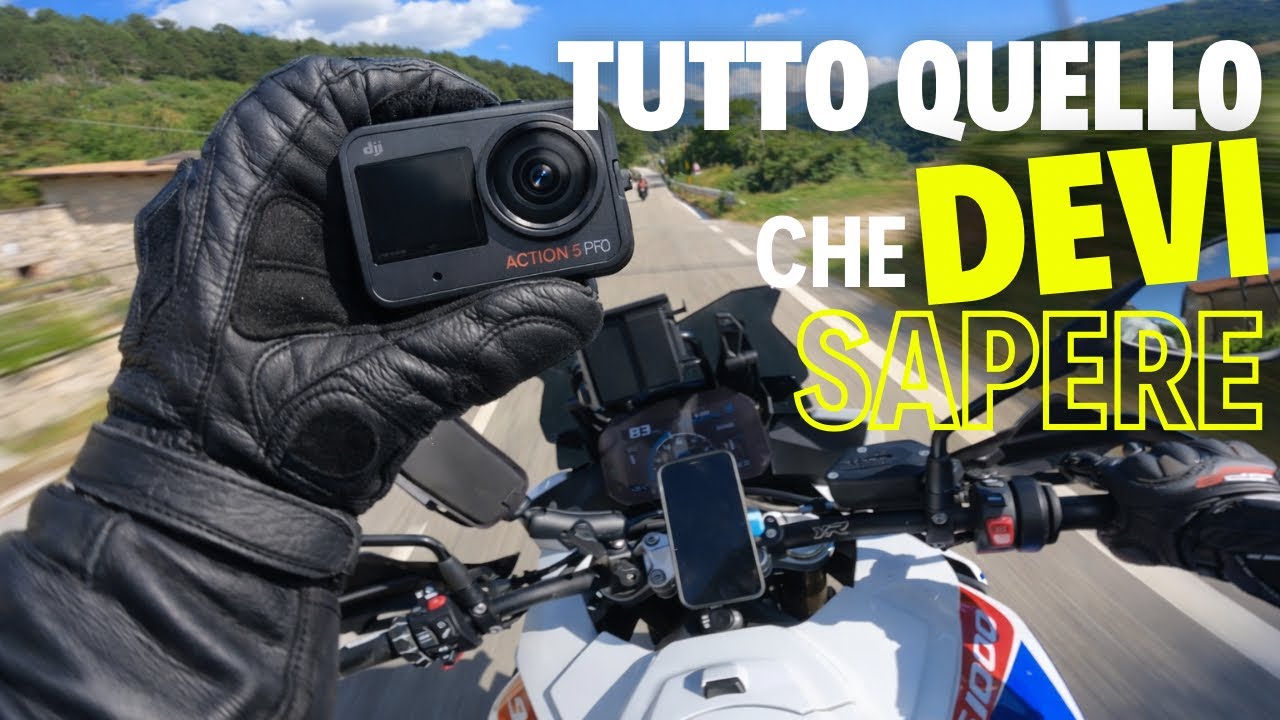 Il mio SETUP da Motovlog