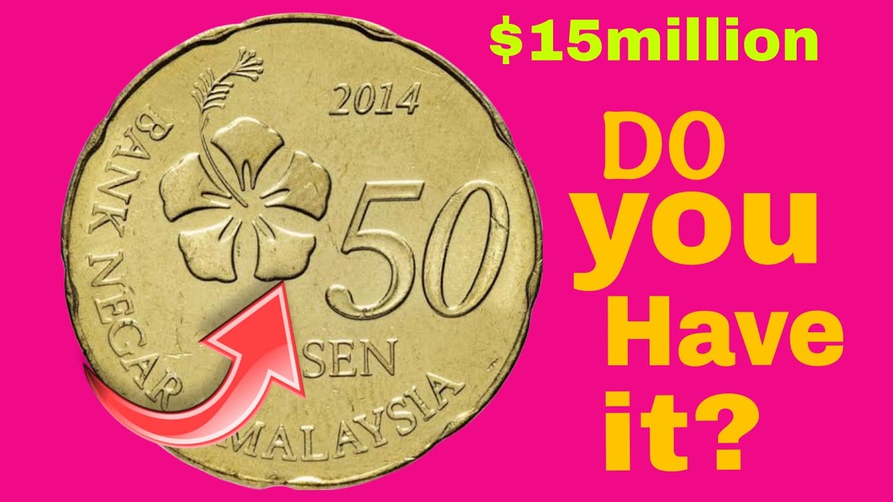 Top 6 Most Valuable Malaysian 50 Sen coin worth Big money make you Rich