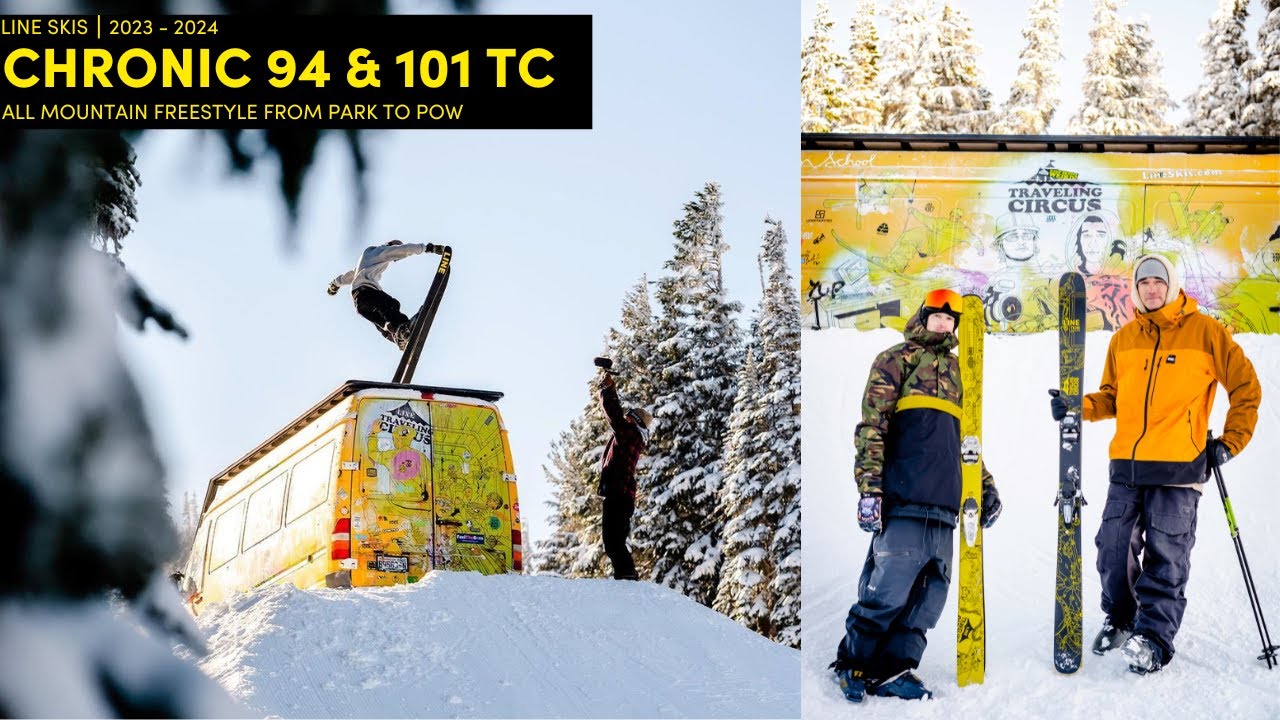 All-New LINE Chronic 94 and 101 TC Skis - Available Now!