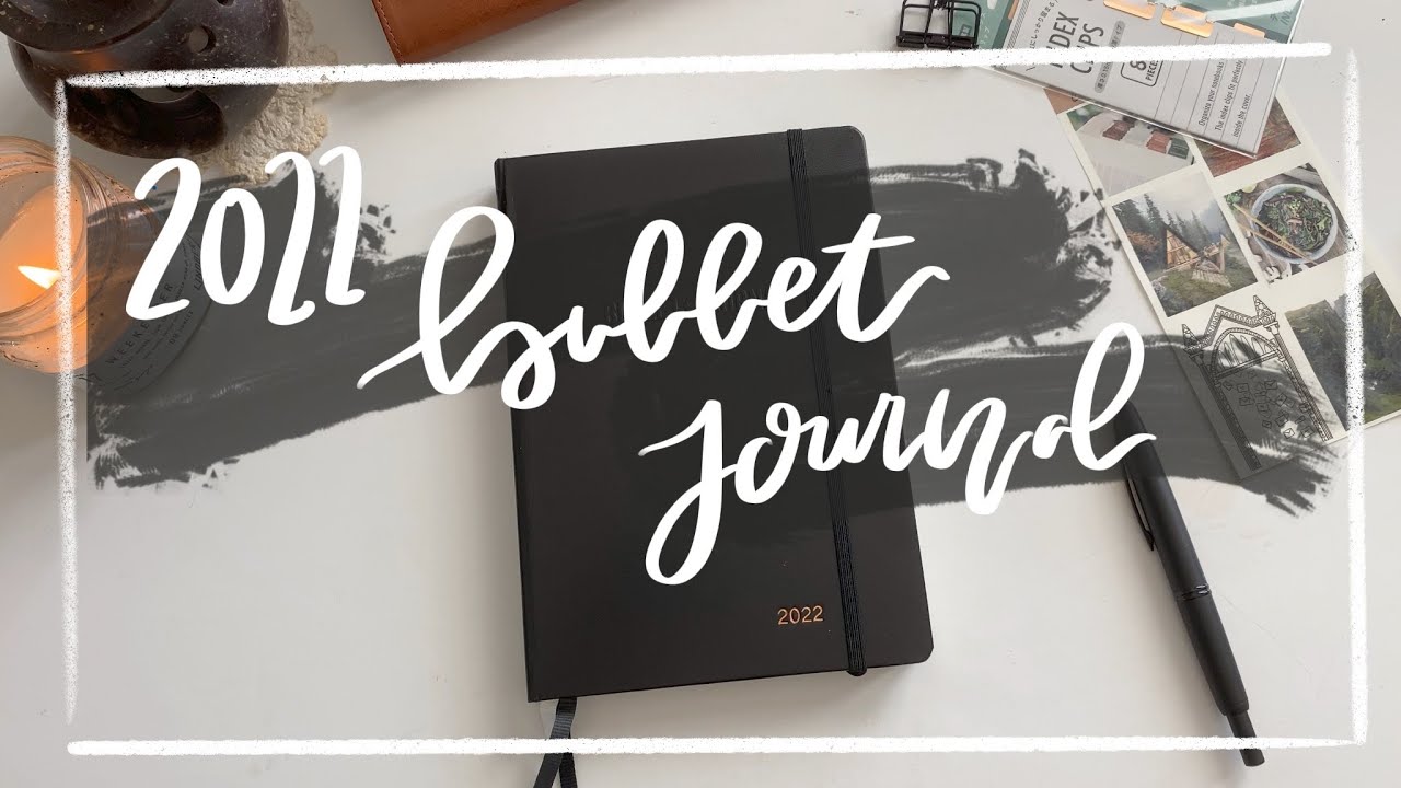 2022 Minimal Bullet Journal Setup | L1917 | LindseyScribbles