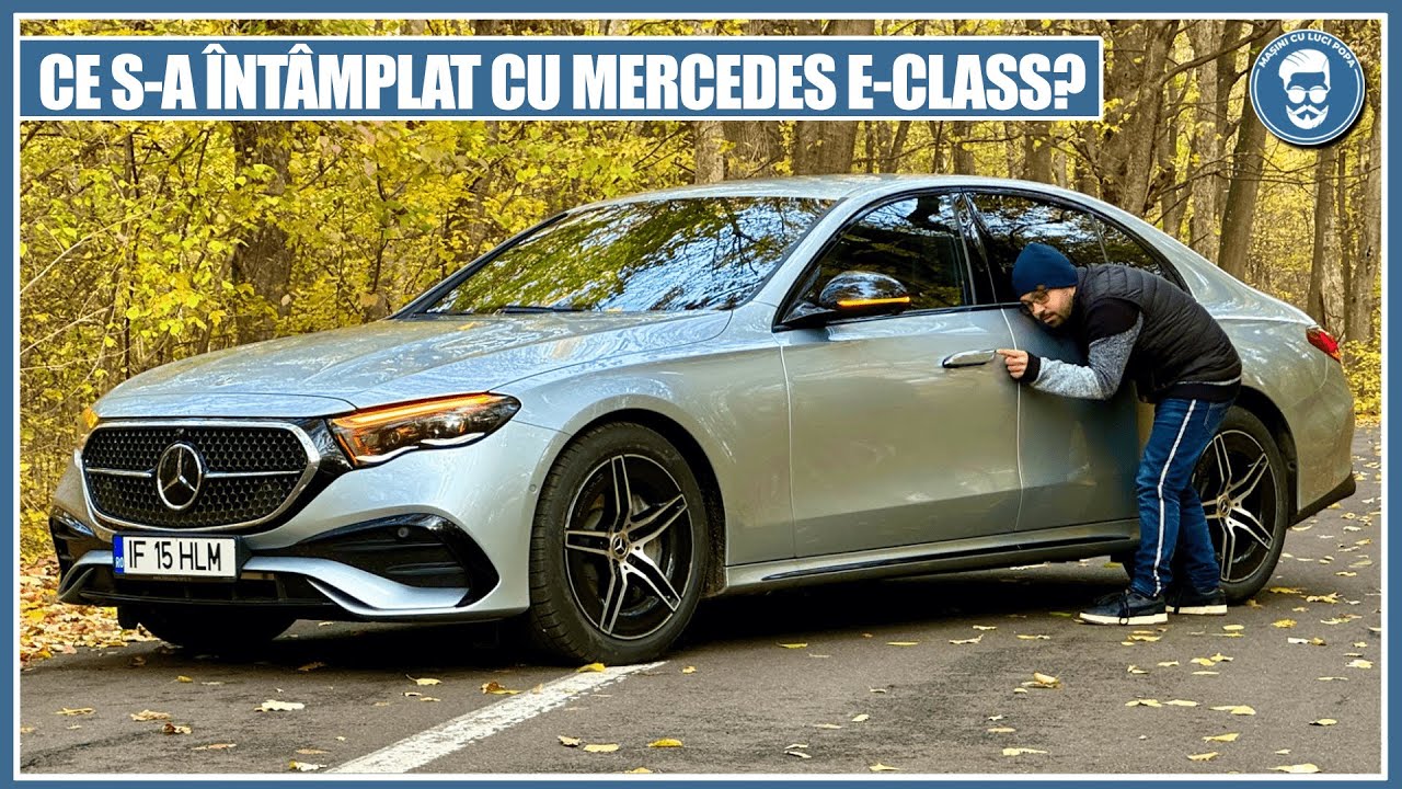 Ce s-a întâmplat cu MERCEDES E-CLASS? BATE SERIA 5? Noul Mercedes E 220 d AMG, alegerea românului