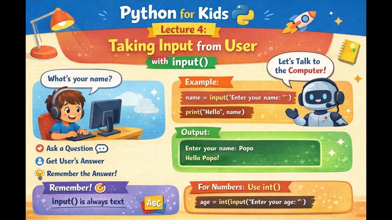 Python for Kids 🐍 | Day 2 | Print Statement & Comments | Beginner Coding #python