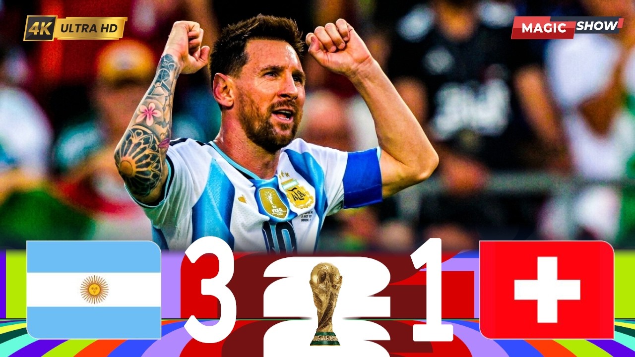 Argentina vs Switzerland 3-1 Highlights | Quater Final | FIFA World Cup 2026