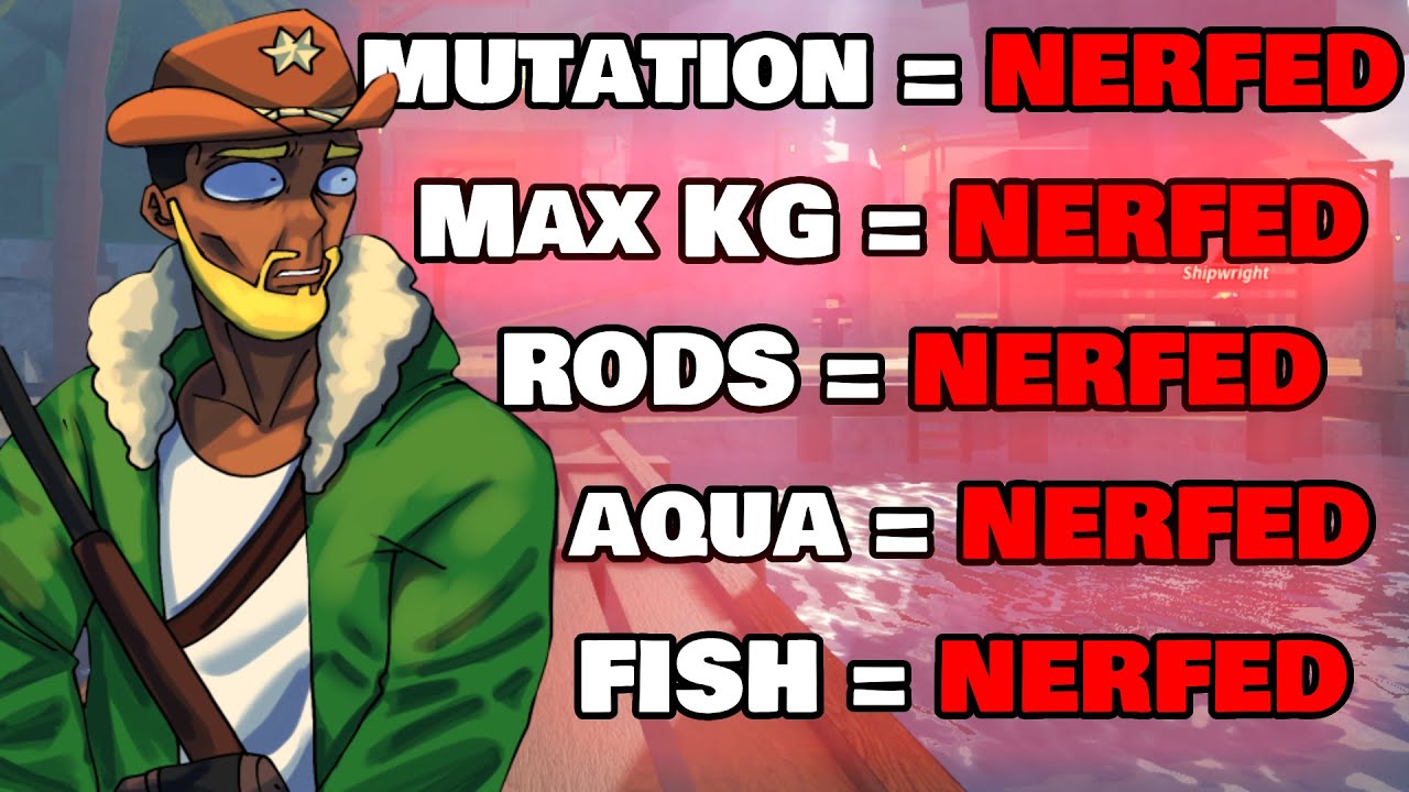 ФИШ ОПЯТЬ ВСЕ ПОНЕРФИЛ...