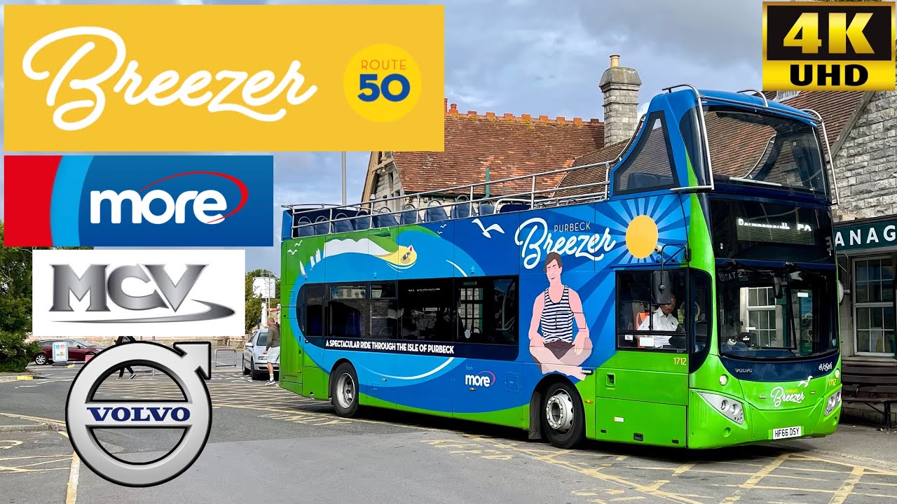 [Morebus: Purbeck Breezer 50 Bournemouth to Swanage via Sandbanks Ferry] MCV EvoSeti Volvo B5TL