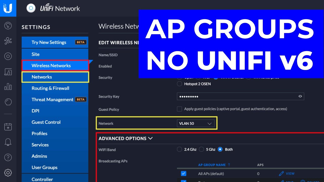 Tutorial UniFi: Grupos de APs no UniFi Network v6