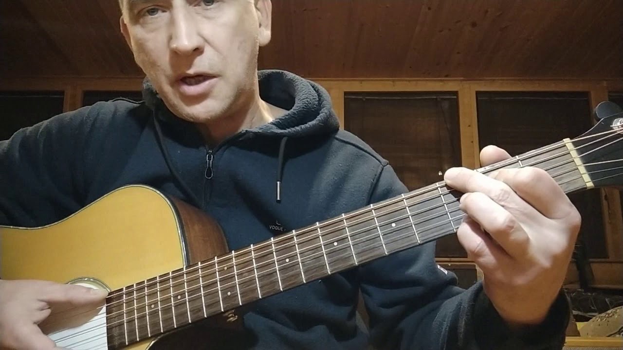 Группа Ноль - Человек и кошка - разбор на гитаре