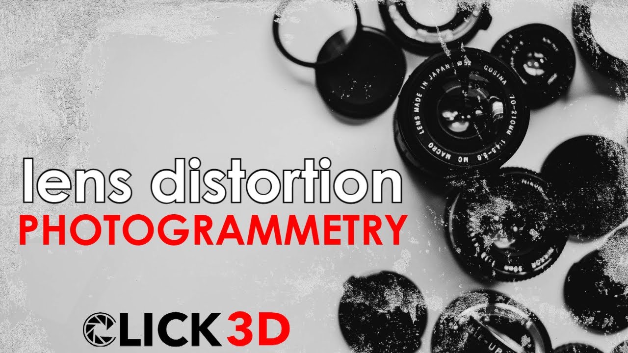 Как искажение объектива может повлиять на качество вашей 3D-модели? | Фотограмметрия | Click 3D Ep 6