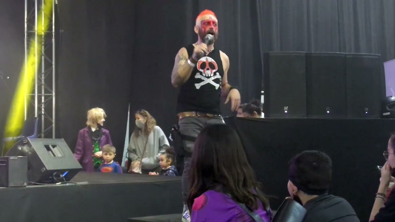 Zed le Rouge Live Avignon Geek Expo 2022 2/3