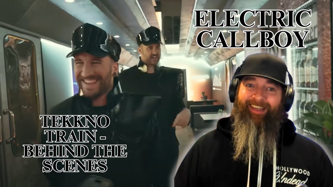 Electric Callboy - Tekkno Train - Закулисная ВИДЕОРЕАКЦИЯ!