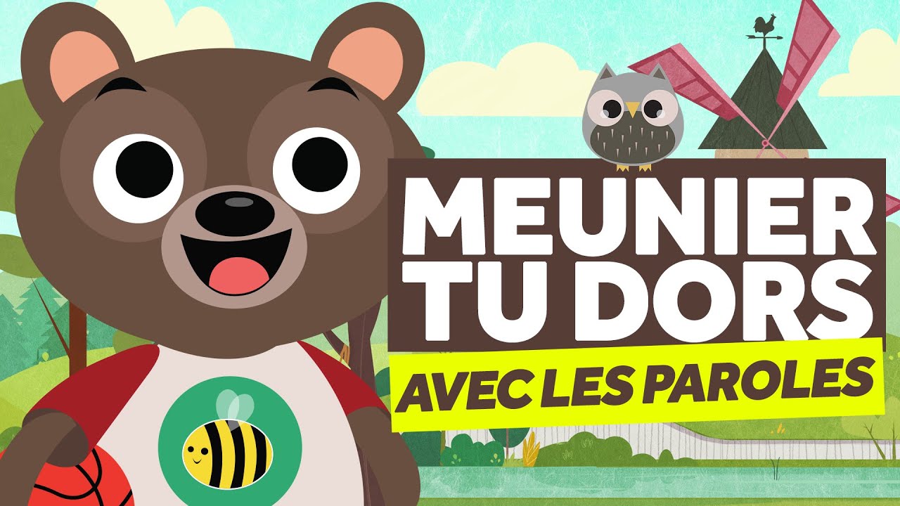 Meunier, Tu Dors (avec les paroles) - Comptines pour Bébé - Le Monde Des Zibous