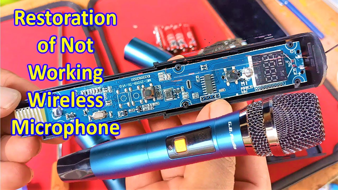 Restoration of not working Wireless Microphone