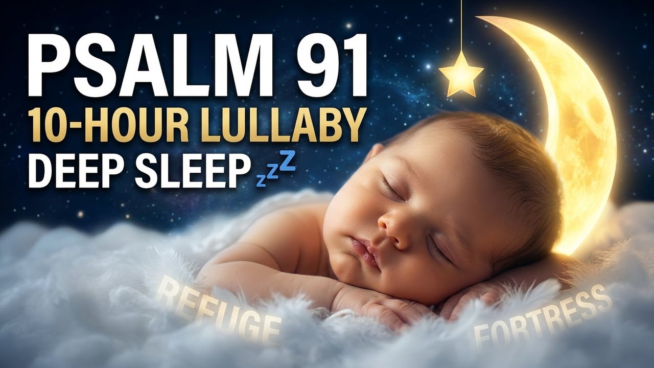 Baby Sleep Fast Tonight 🍼 Scripture Lullabies 🎶 God's Peace | Christian Sleep Music | 10 Hour Loop