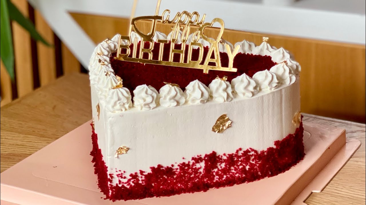recette du gâteau Red velvet وصفة ريد فيلفيت كيك بمناسبة عيد الحب ❤️
