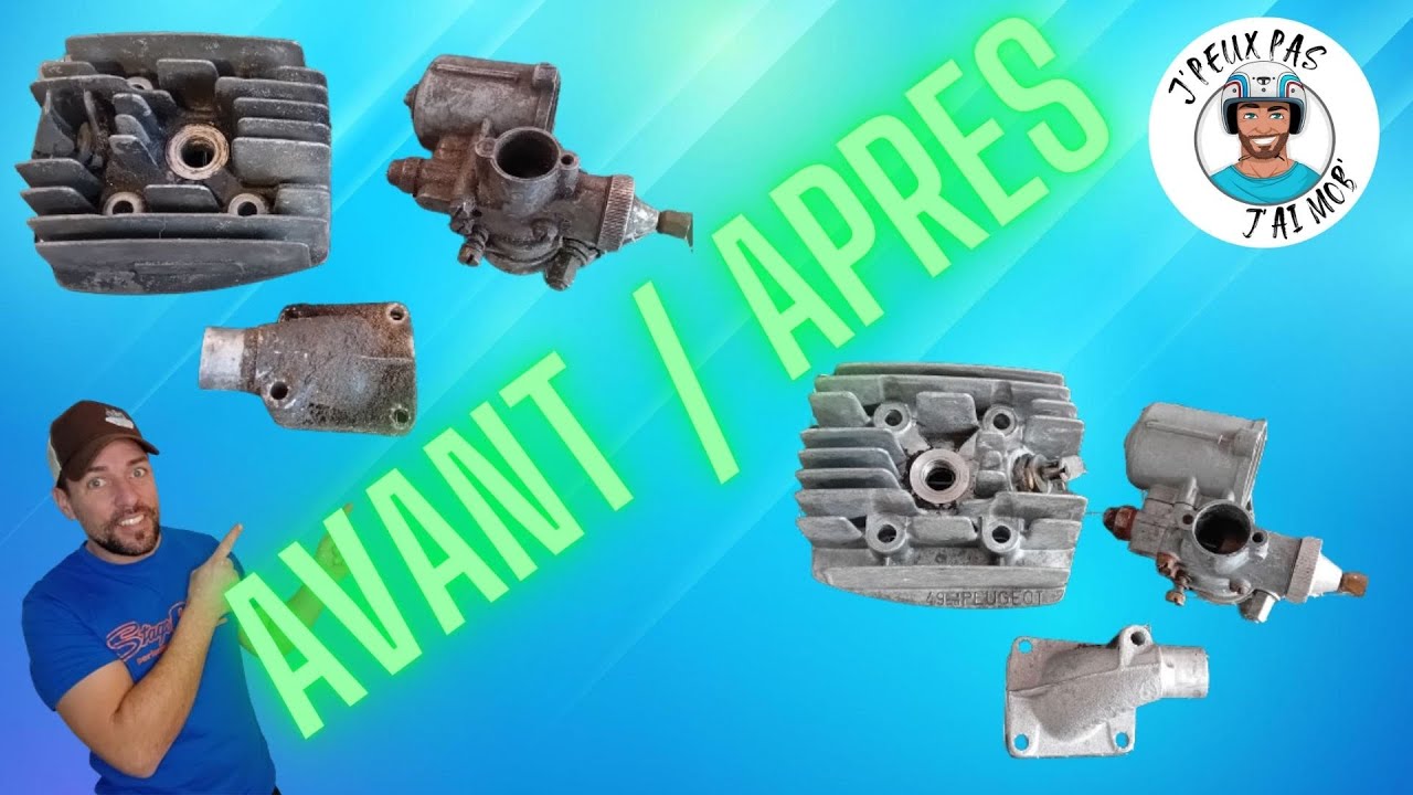 Nettoyer sans Effort: Carburateur / Culasse / Pipe / Cylindre / Ect.