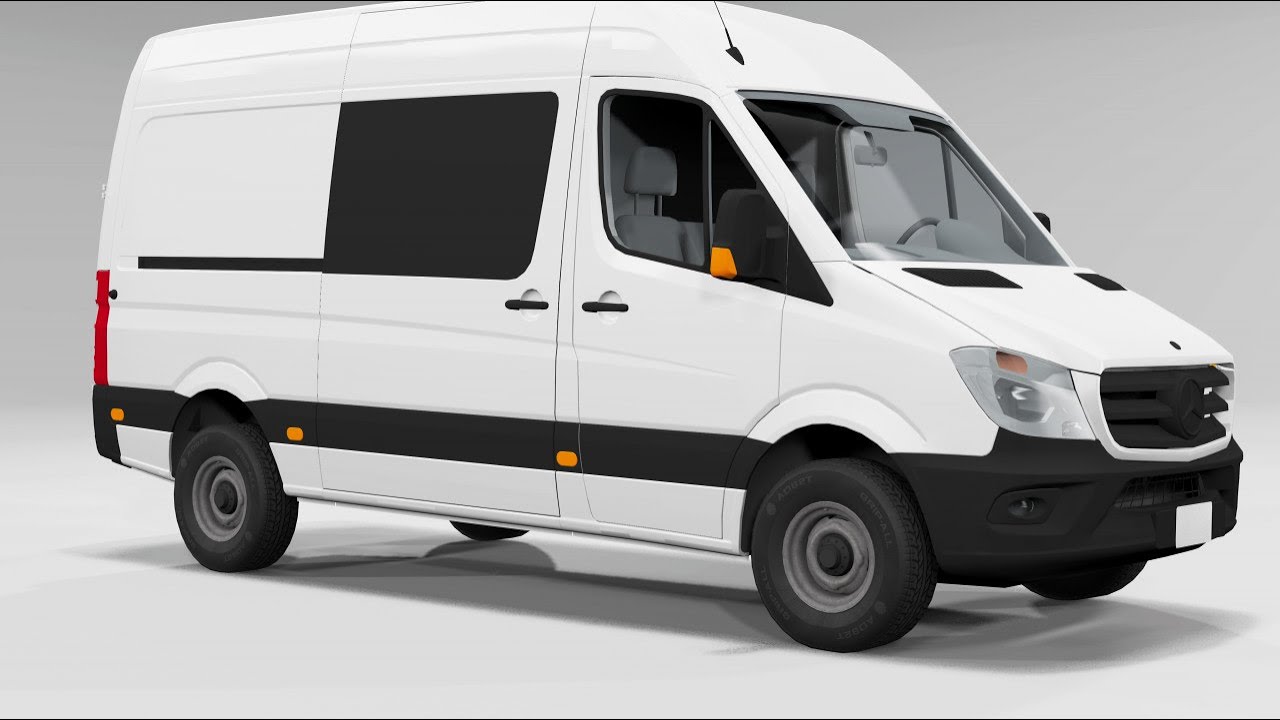 Mercedes Benz sprinter - beamng drive mod