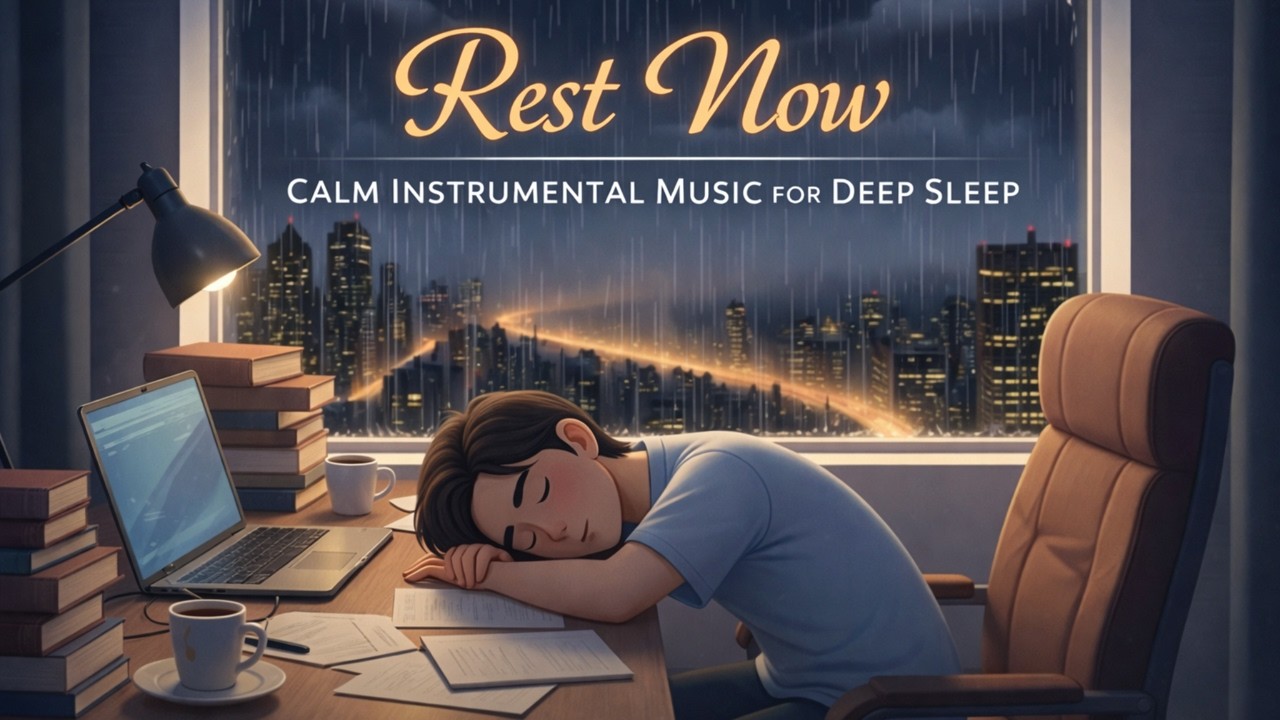 Rest Now – Calm Instrumental Music for Deep Sleep
