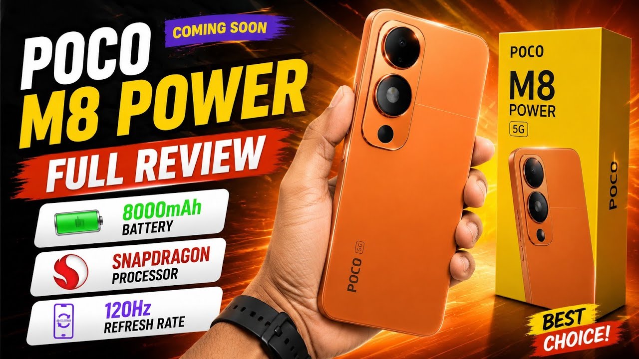 POCO M8 POWER - Full Review