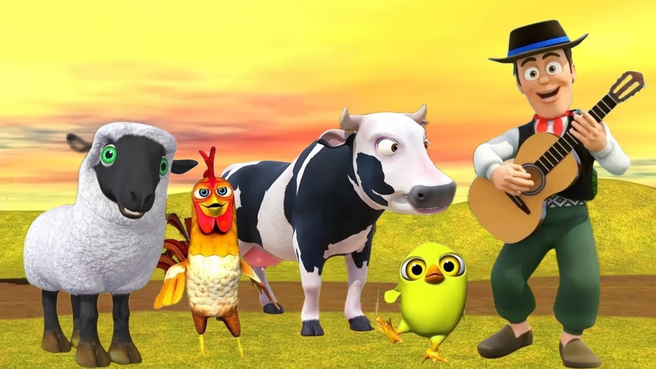 Toro vs Tractor 🚜🐂 | El Pollito Escapa en la Granja | 3D Farm Adventure