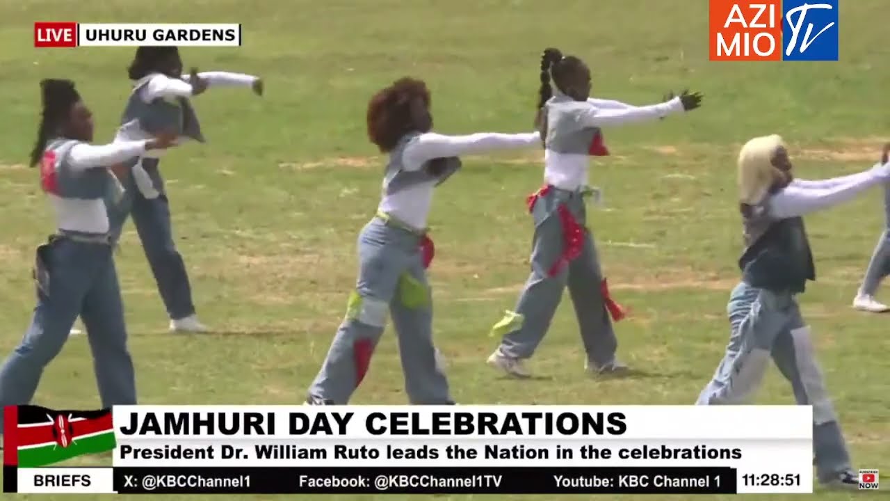 Artist MEJJA KILLED THE SHOW with performance during Mashujaa Day that WOWED Ruto, President Barrow