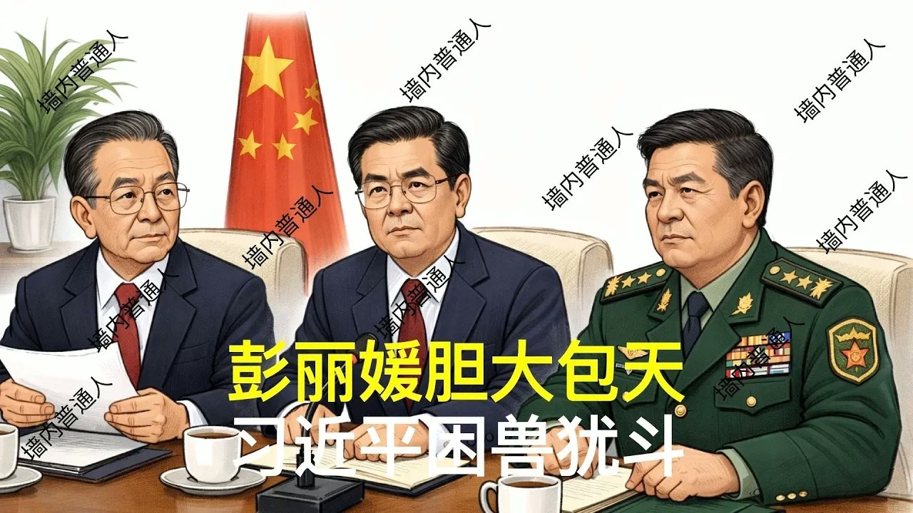 彭丽媛胆大包天，习近平困兽犹斗｜张又侠刘振立被官宣调查｜胡锦涛｜温家宝｜曾庆红｜刘源｜汪洋｜胡春华｜党中央决策议事协调机构