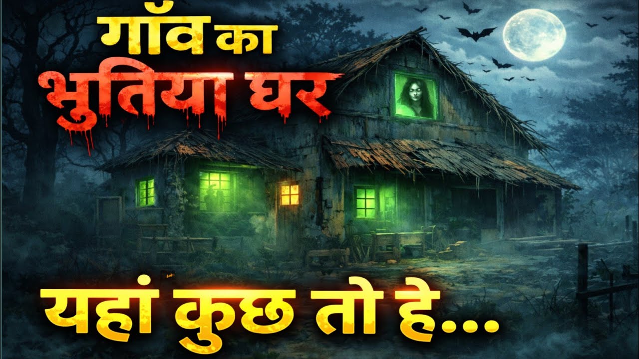 गाँव का भूतिया घर | Hindi Horror Story | True Village Horror | cartoon video| hindi kahani|