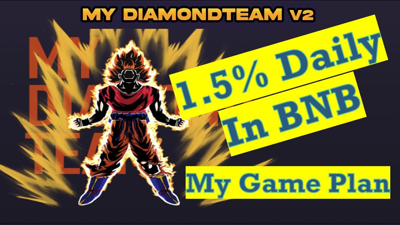 My Diamond Team V2 BNB Miner 1.5% Daily Payout Passive Income Crypto Mining Journey