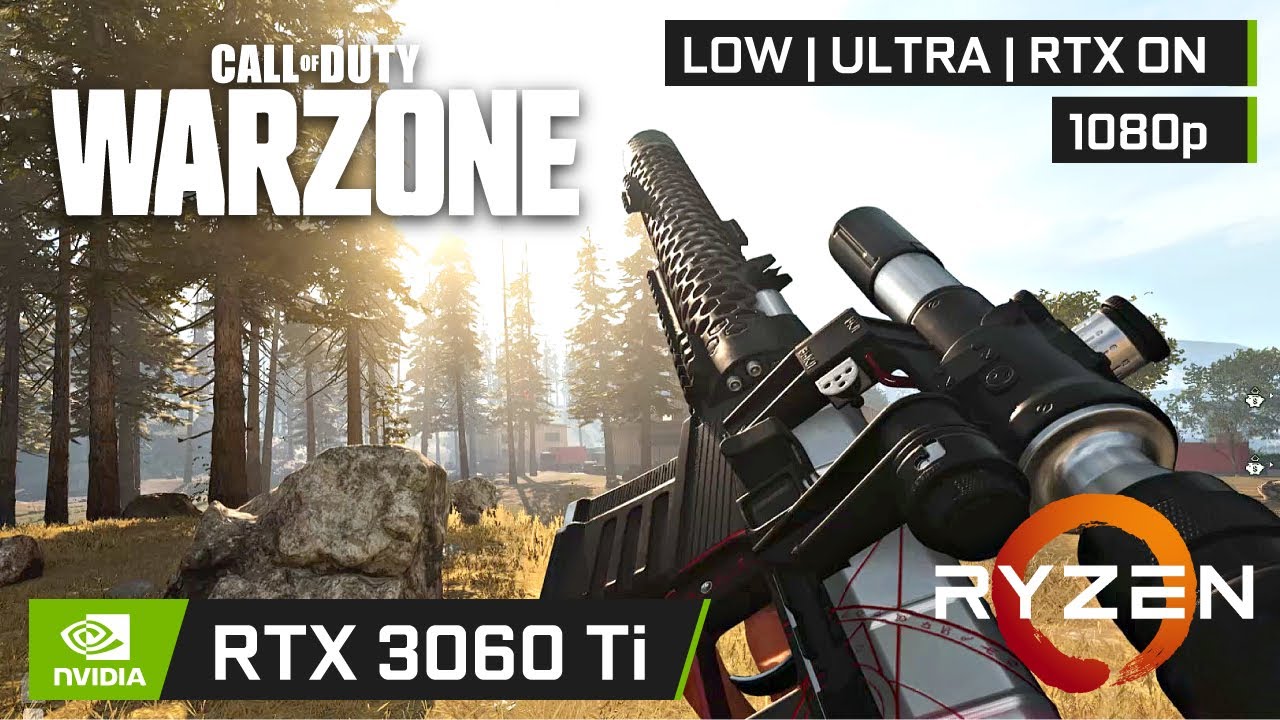 RTX 3060 Ti Warzone Battle Royale | Low, Ultra, with RTX ON Settings 1080p
