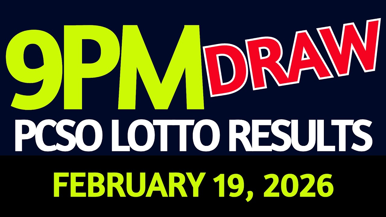 Результаты лотереи Lotto за сегодня, розыгрыш в 21:00, 19 февраля 2026 года, четверг, PCSO.