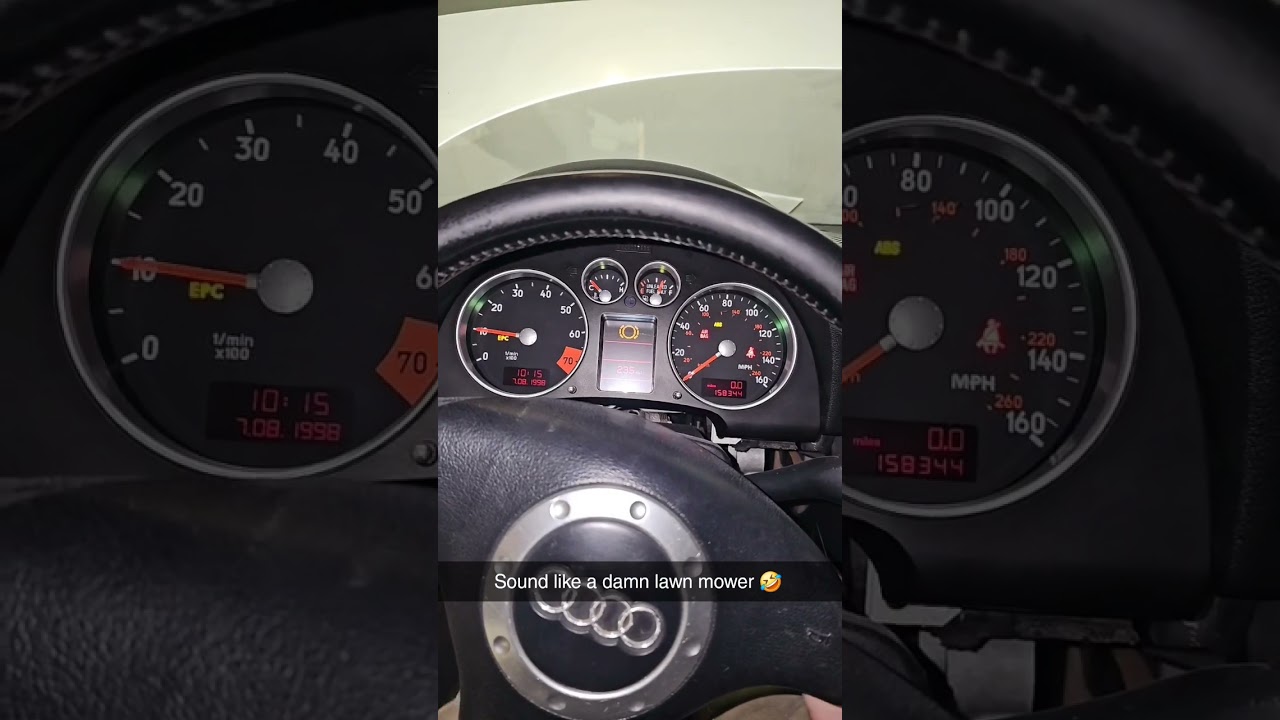 2000 audi tt mk1 180hp fuel issue only cranks with starting fluid