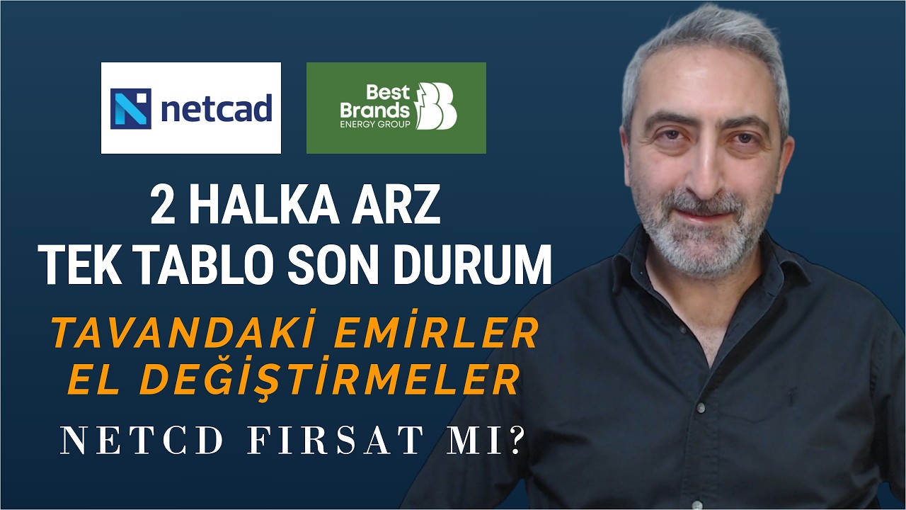 2 Halka Arz Tek Tablo #NETCD #BESTE Son Rakamlar Bugün Ne Olur?
