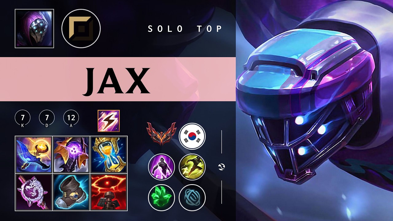 Jax Top vs Shen - KR Grandmaster Patch 26.04