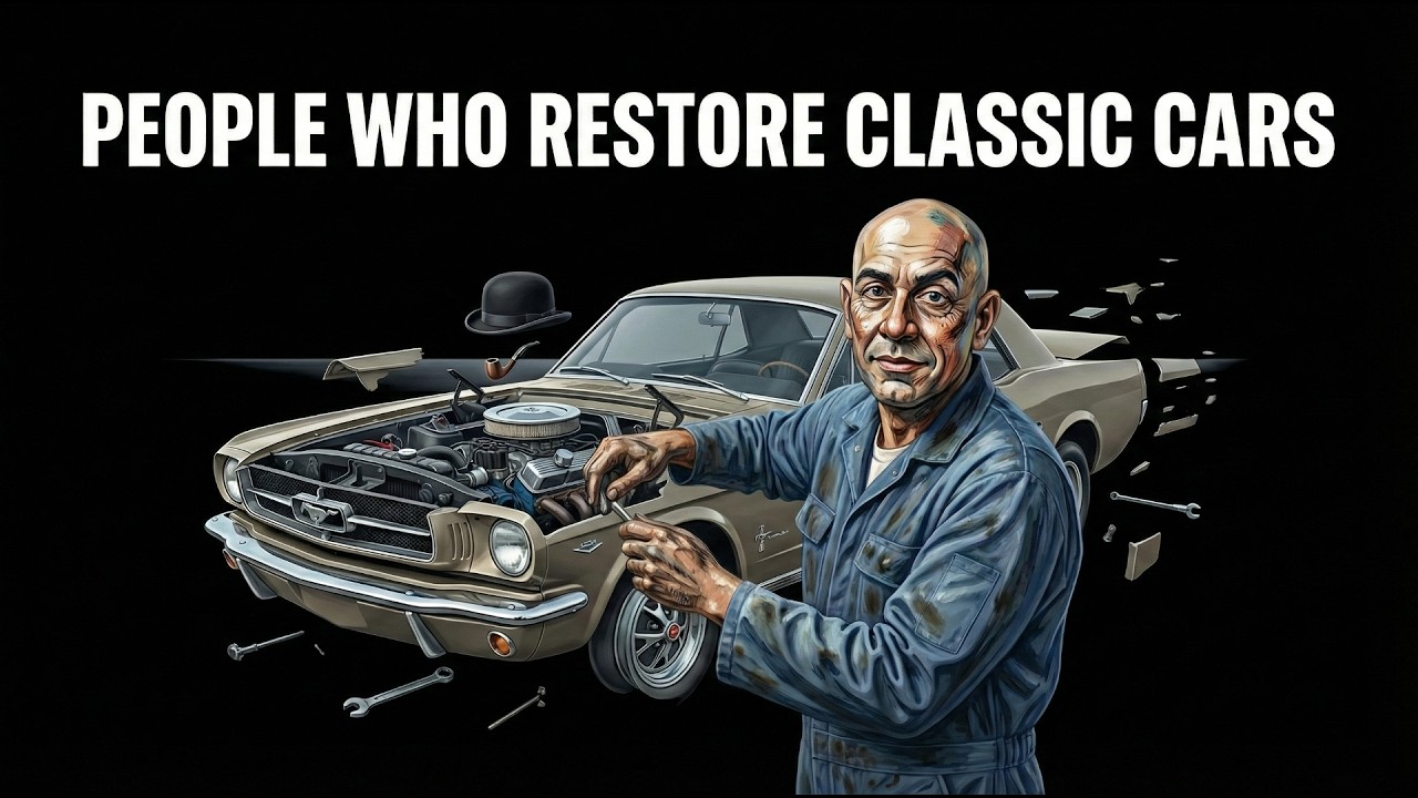 The Psychology of People Who Restore Classic Cars