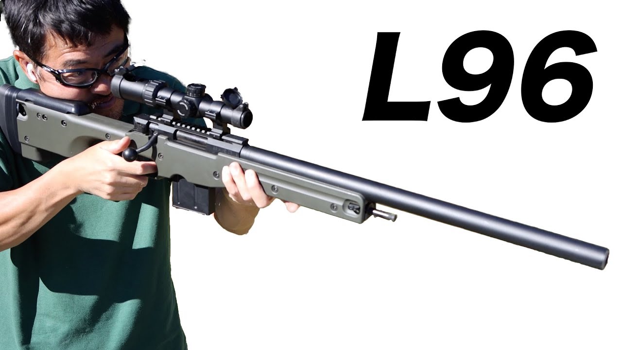L96 AWS 中古 エアガン CQBスコープ カスタム 東京マルイ ボルトアクション スナイパーライフルレビュー マック堺 レビュー