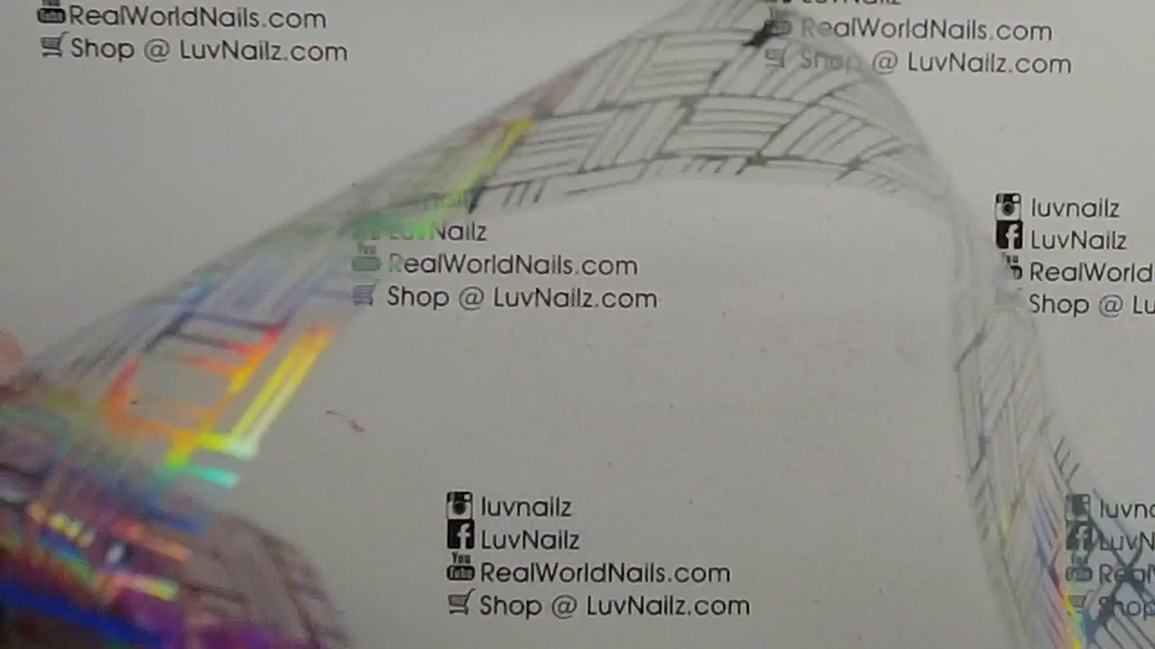 Design Foil Nail Art - easy!!  Foil fun