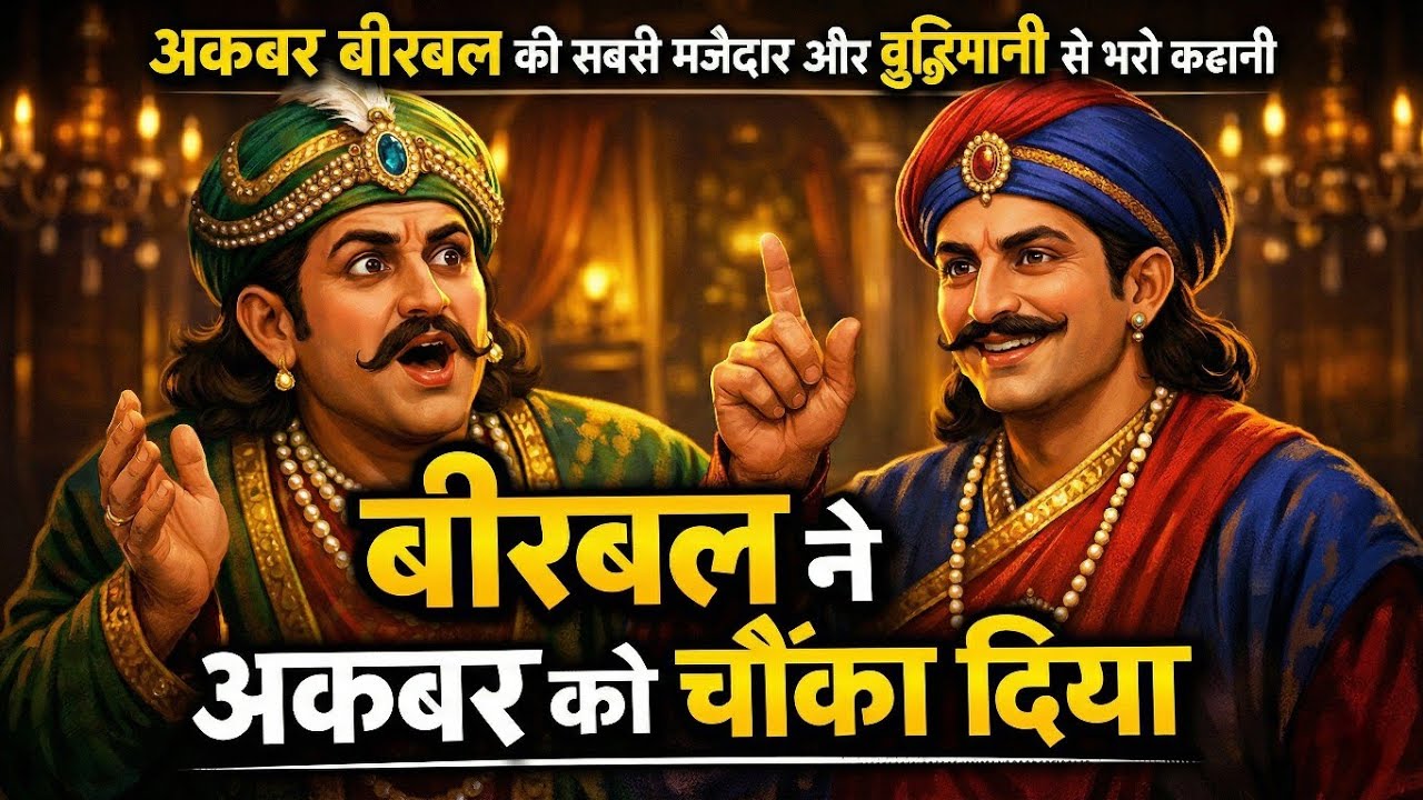 🔥 बीरबल ने दिया ऐसा जवाब कि अकबर भी रह गए हैरान | Akbar Birbal Story 