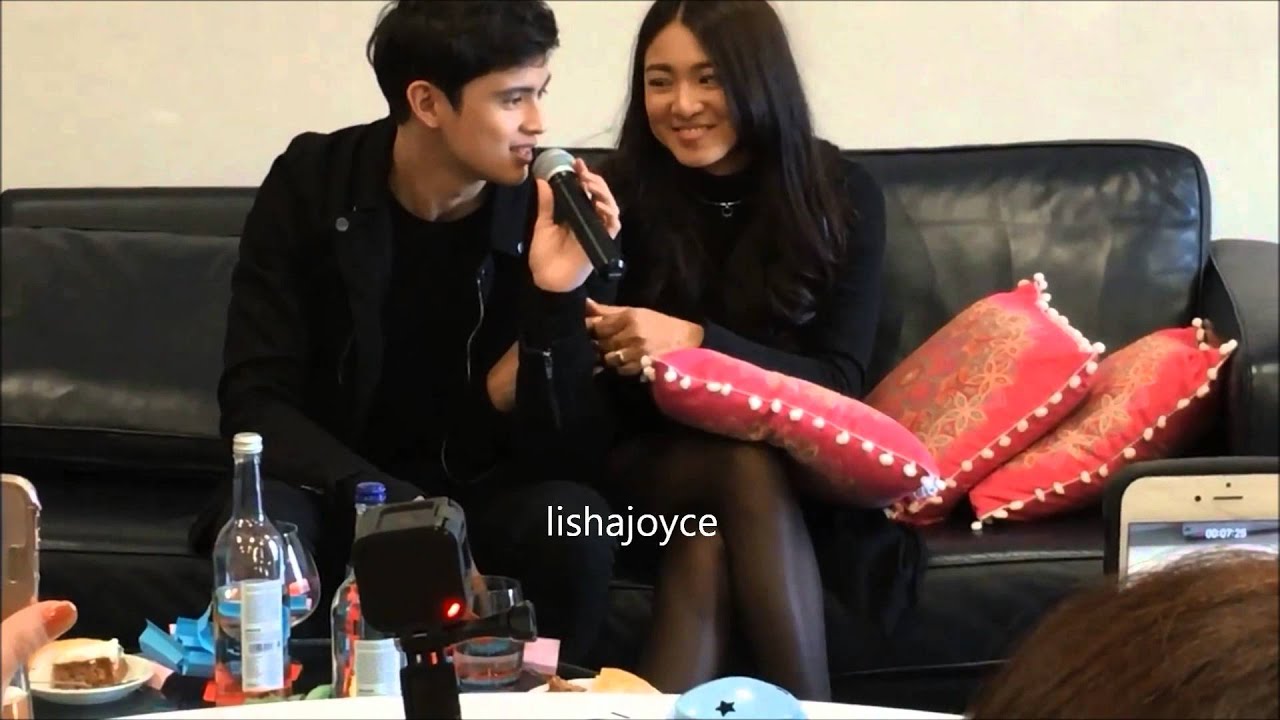 JaDine Fast Talk (Meet and Greet in London )