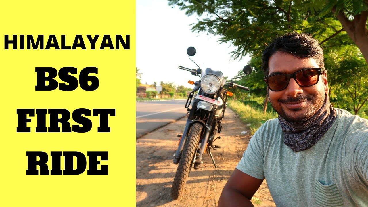 2020 ROYAL ENFIELD HIMALAYAN BS6 FIRST RIDE | TAMIL | PARAMATHI VELUR TRIP