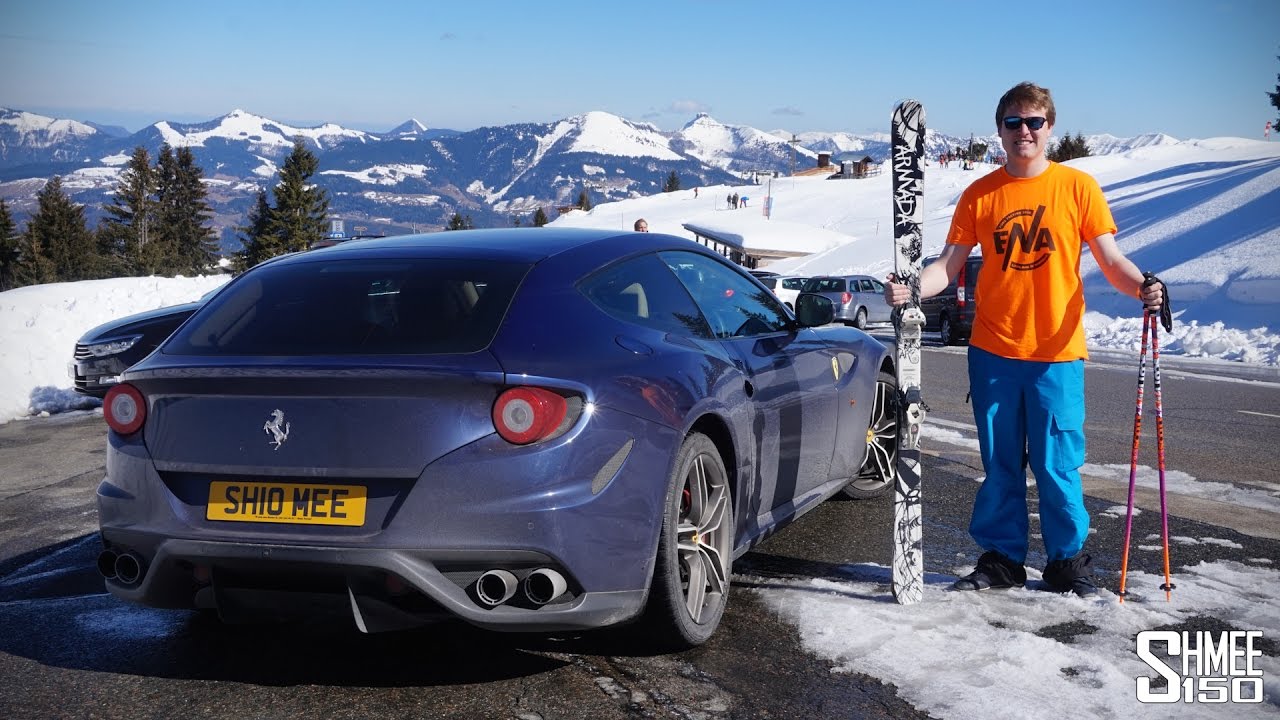 Who Takes a Ferrari Skiing!?