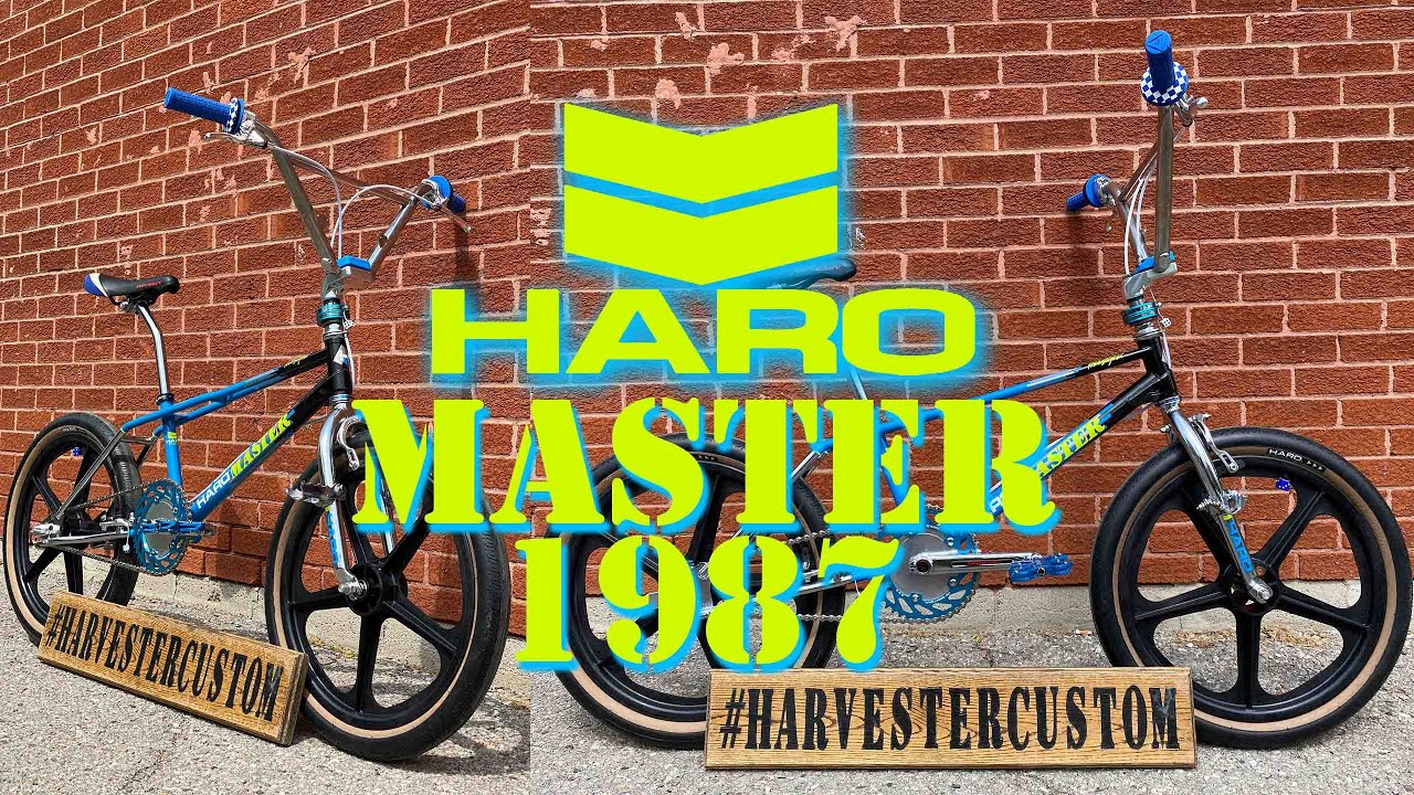 1987 HARO MASTER OLD SCHOOL BMX, сборка @ HARVESTER BIKES