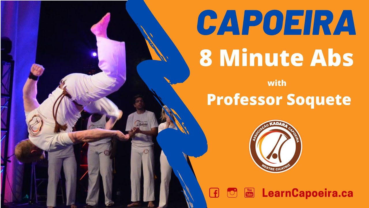 8 minute Abs workout. Kadara Capoeira
