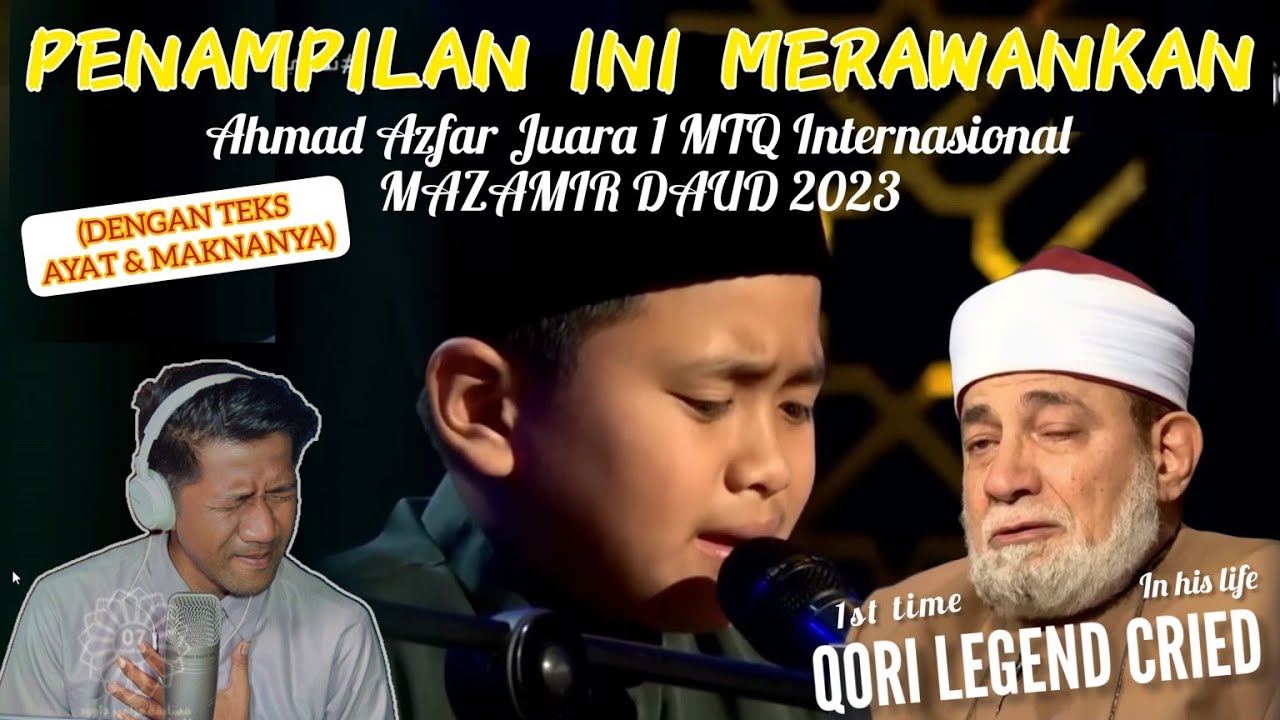 THE PERFORMANCE THAT MADE THE JURY CRY | AHMAD AZFAR 1ST CHAMPION ALGERIA INTERNATIONAL 2023