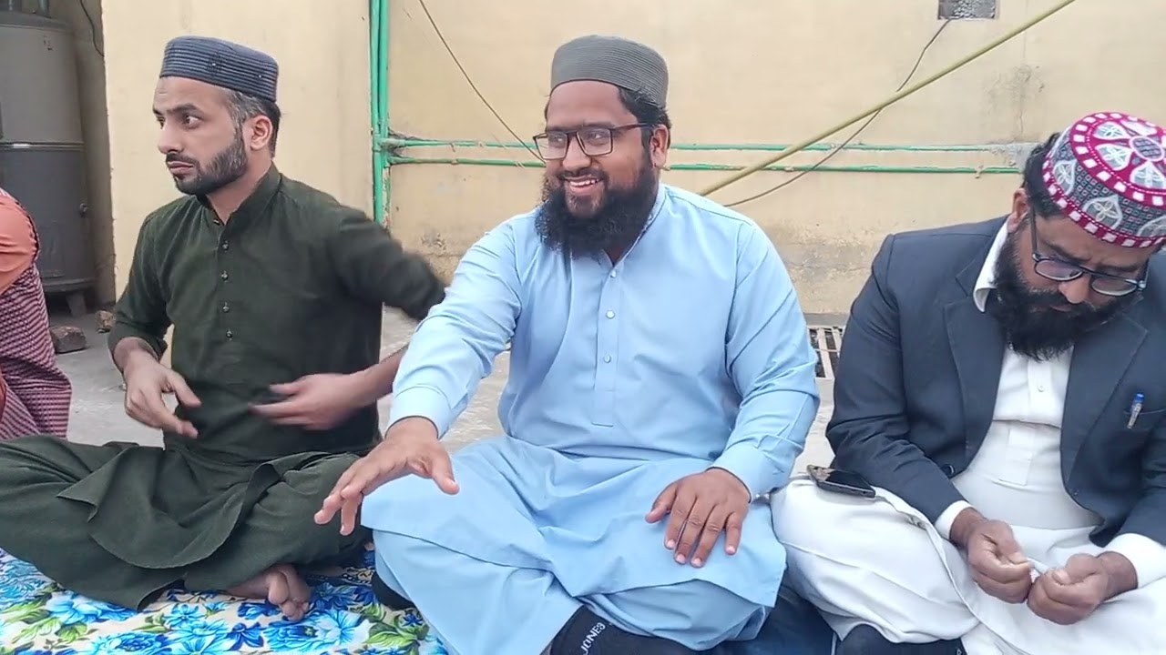 ڈاکٹر تنویر کی طرف سے افطاری مولانا صاحب کا بیان کیمرہ مین صابر شاہ 